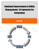 Continual Improvement in Utility Management: A Framework for Integration